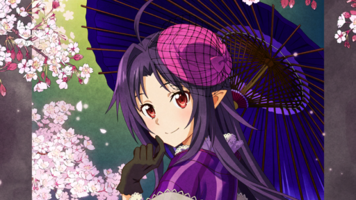 紫桜に魅入られて